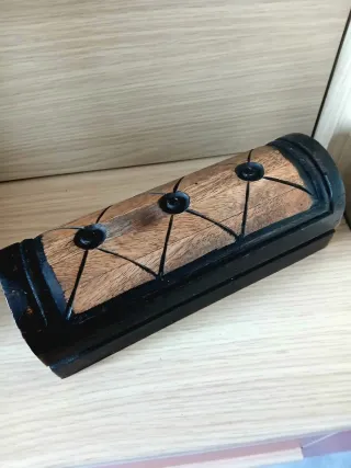 Cofanetto etnico legno intagliato