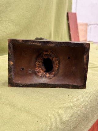 Escultura Bronce Abstracta P. Schabelsky 54cm