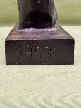 Escultura Bronce Abstracta P. Schabelsky 54cm