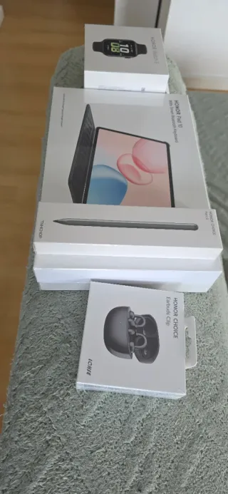 Honor Pad 10 + Watch 5 + Auriculares + Lápiz