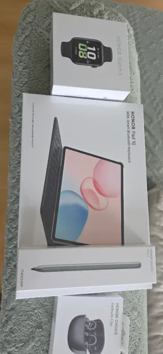 Honor Pad 10 + Watch 5 + Auriculares + Lápiz