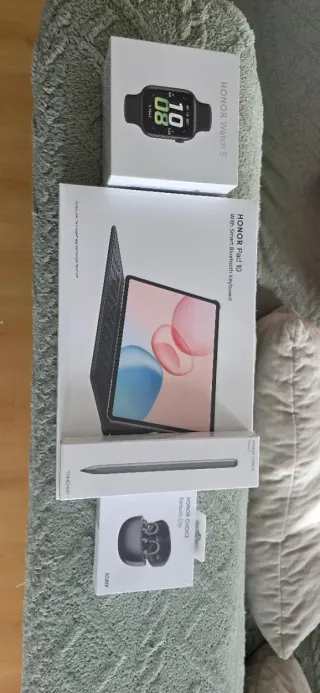 Honor Pad 10 + Watch 5 + Auriculares + Lápiz