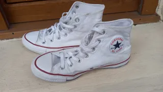 Converse All Star Blancas Altas