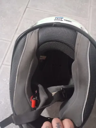 Casco Moto MT Helmets Blanco Joker