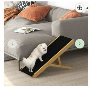 PawHut Rampas Plegable de Madera para Perros