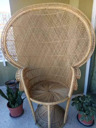 Silla Ratán mimbre Estilo Emmanuel