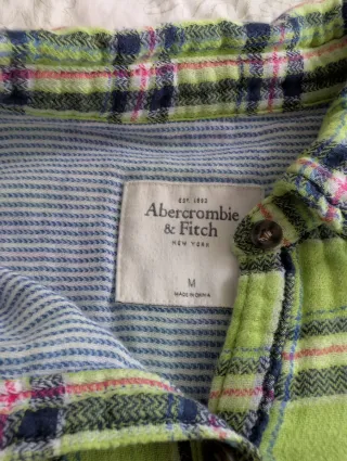 Camisa Abercrombie 100% Algodón