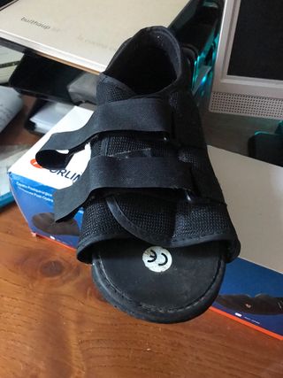 Zapato Post-Operatorio Ortopédico Negro