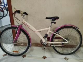 Bicicleta infantil niña rosa