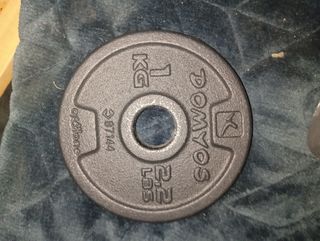 Bilanciere con dischi