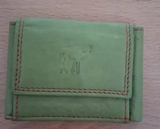 Mini Cartera Piel Anna & Robert Verde