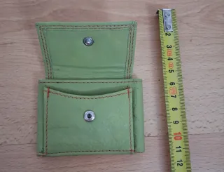 Mini Cartera Piel Anna & Robert Verde