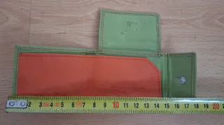 Mini Cartera Piel Anna & Robert Verde