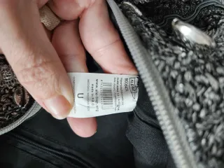 Bolso Clutch Ale-hop Negro y Plateado