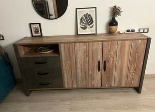 4 modulos estanteria, libreria mueble tv, bufet