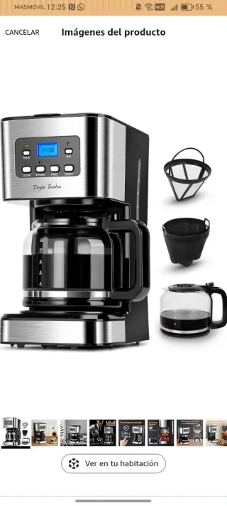 Cafetera Eléctrica Taylor Swoden