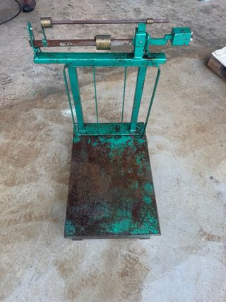 Báscula antigua hasta 150kg
