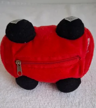 Macchina peluche rossa San Valentino