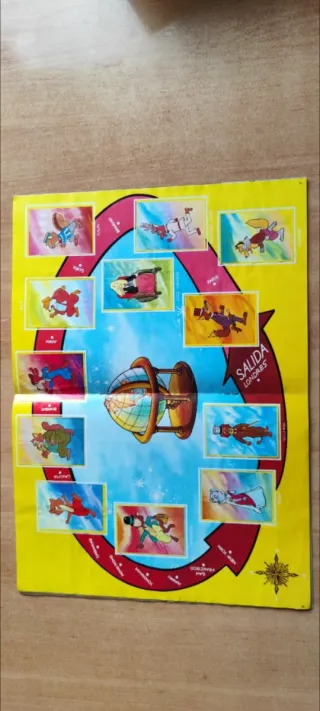 Álbum Cromos La vuelta al mundo de Willy Fog