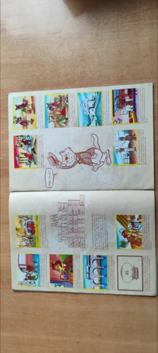 Álbum Cromos La vuelta al mundo de Willy Fog