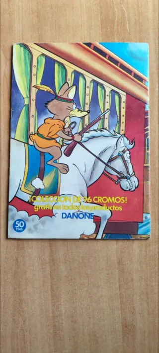 Álbum Cromos La vuelta al mundo de Willy Fog