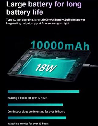 Tablet Android 14 16GB+1TB 10.1 Pad 15 Pro