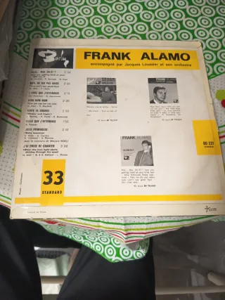 Vinilo Frank Alamo - Pop Rock Nacional