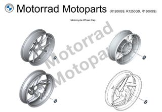 Tapa BMW R1200GS R1250GS R1300GS 1x5,5€ 2x10€