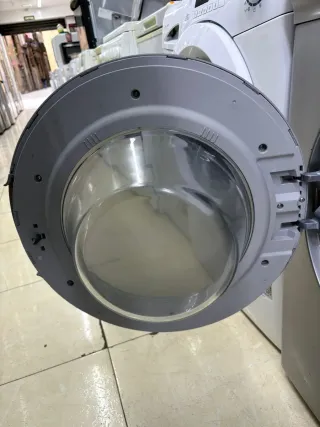 Lavadora gris Hyundai  8kg A+++ 1200RPM