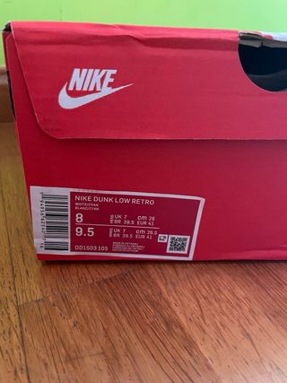 Nike Dunk Low Talla 41
