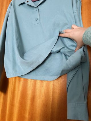 Camisa Tiffosi Turquesa Curta outono inverno