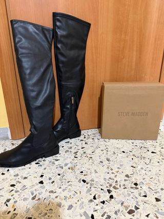 Stivali Alti Neri Steve Madden