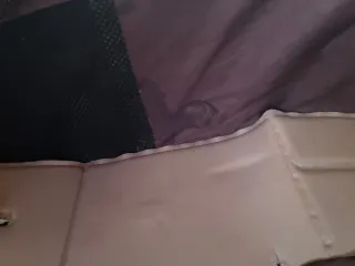 Carro de bebé en color marrón y beige.