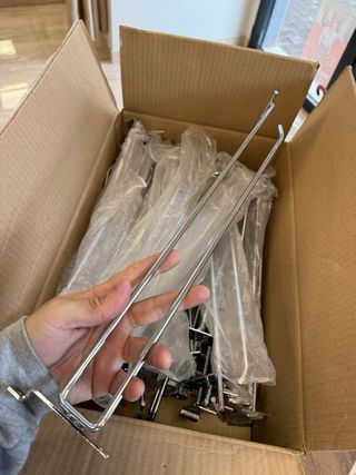 Ganchos para lamas 40cm