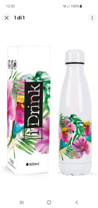 Bottiglia Termica I-Drink 500ml