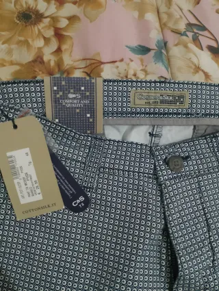 Pantaloni cotone uomo tg48
