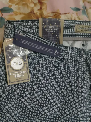 Pantaloni cotone uomo tg48