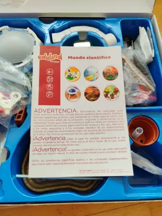 Juego Científico Eduland Mundo Científico