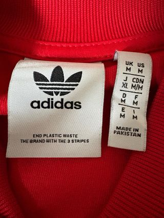 Chaqueta Adidas Roja Talla M