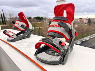 Tabla Snowboard con Fijaciones