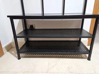 Perchero IKEA PINNIG con banco zapatero