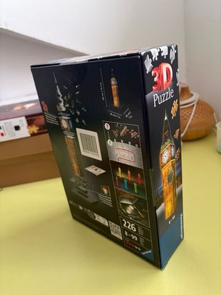 Puzzle 3D torre reloj Big Ben con LED Ravensburger