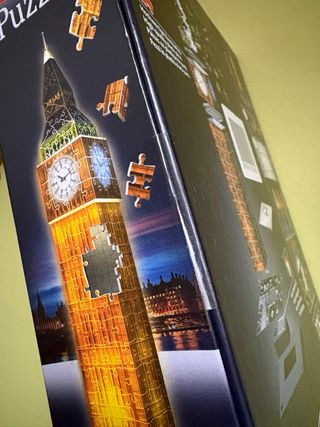 Puzzle 3D torre reloj Big Ben con LED Ravensburger