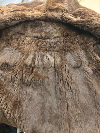 Cappotto in vera pelle marrone perfetto