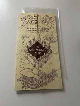 Mapa del Merodeador Harry Potter Oficial Londres