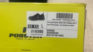 Zapatos de seguridad Posster Marrón