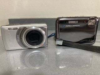 Lote 10 Fotocamere Digitali Diverse Marche