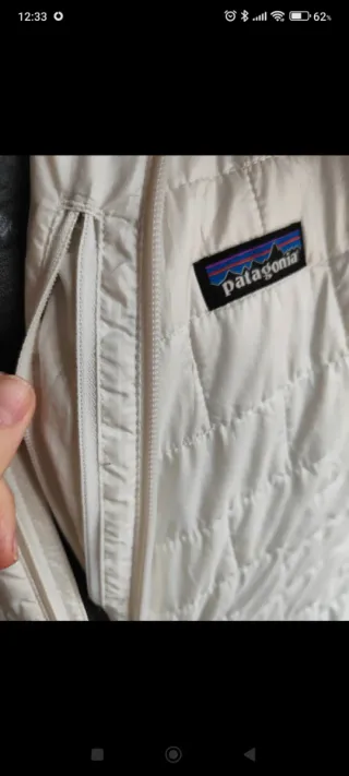 Chaqueta Patagonia Primaloft Blanca XL