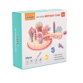 Tarta de Madera Juguete Montessori 24 Piezas