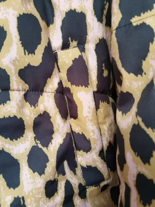 Bomber corto donna stampa leopardata